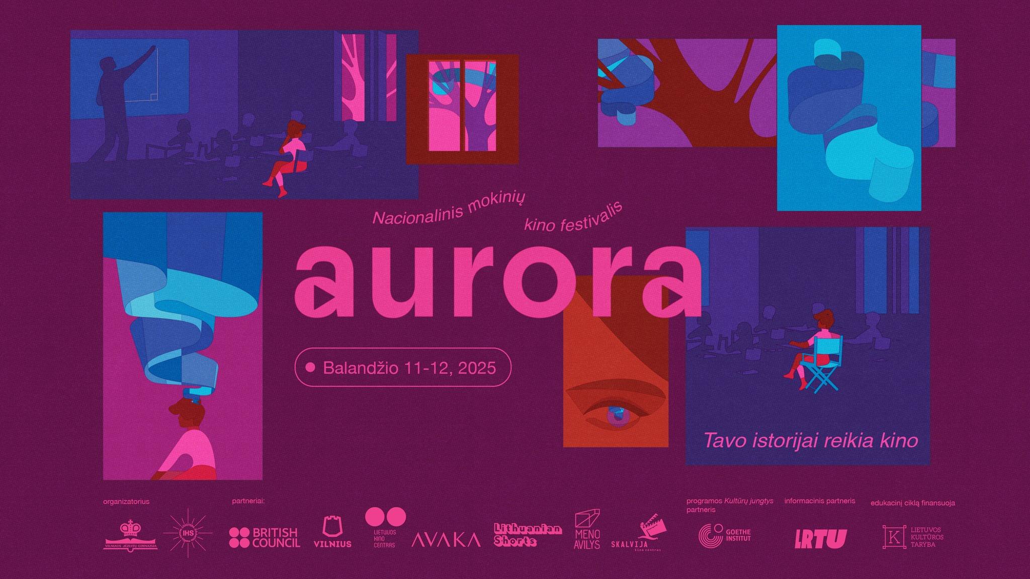 Nacionalinis mokinių kino festivalis Aurora