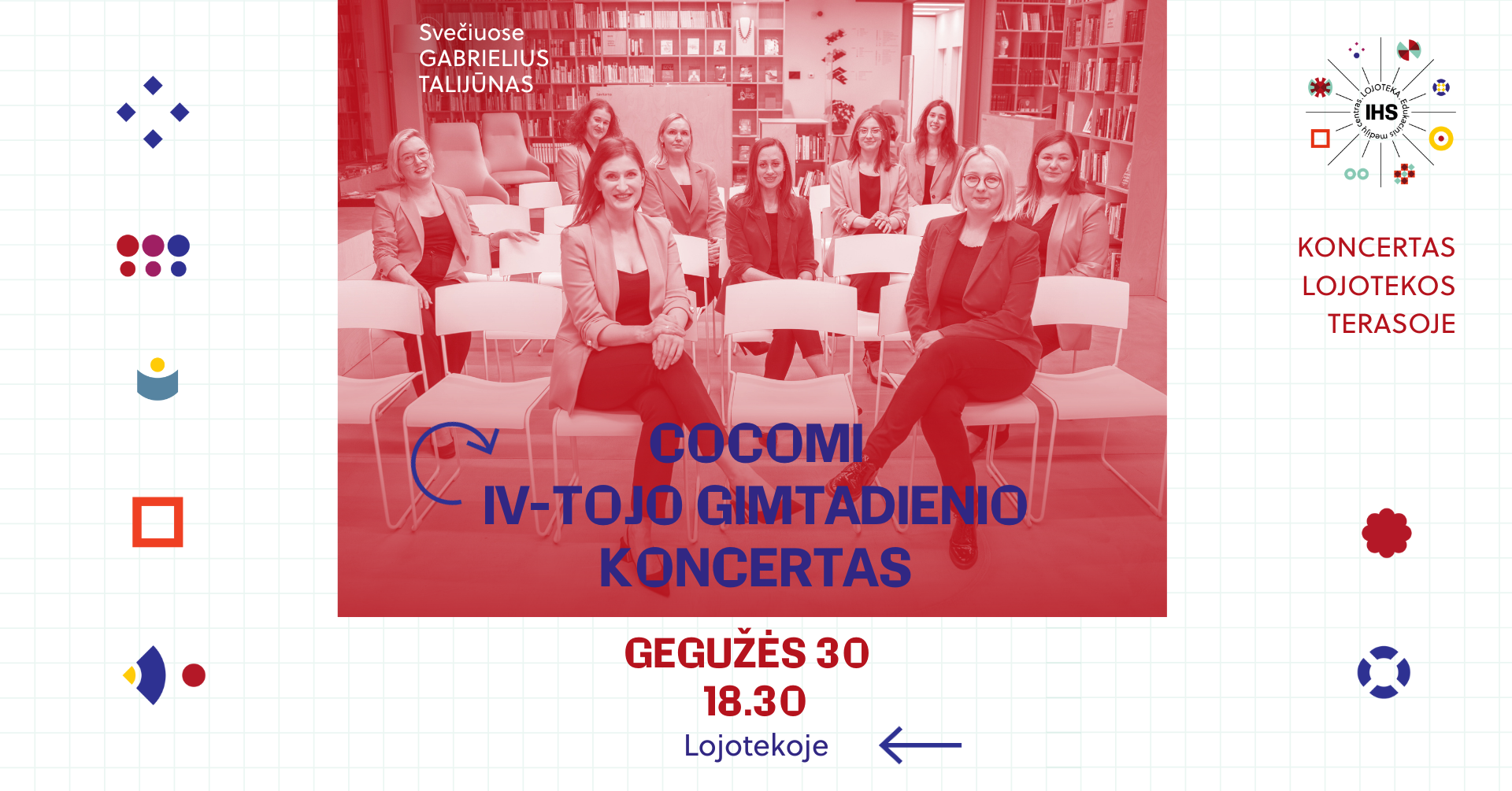 Vokalinio ansamblio CoCoMI IV-tojo gimtadienio koncertas